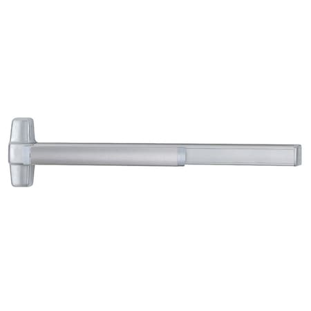 Von Duprin Grade 1 Concealed Vertical Rod Exit Bar, 36-in Fire-Rated Device, 80-in to 100-in Door Height, Exit 9848EO-F 3 US28